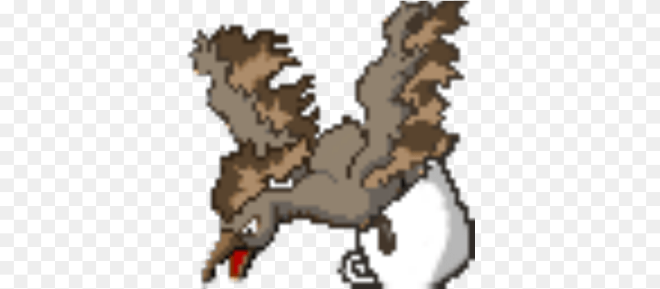 Project Pokemon Moltres Hot Chocolate Moltres Sprite, Person, Animal, Bird, Vulture Png