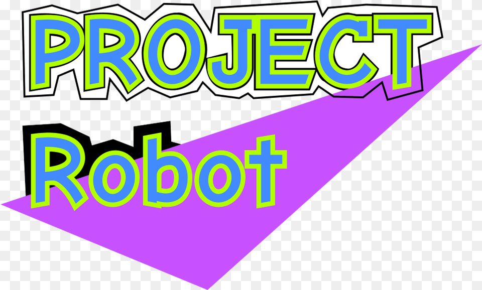 Project Robot Logo Introduced Graphic Design, Light, Art, Graphics Png Image