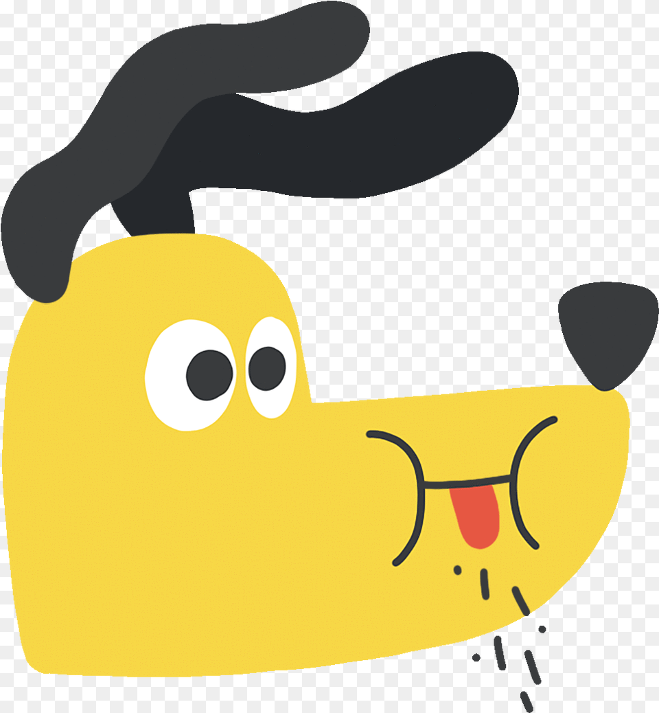 Project Stretch The Dog Greg Gunn Dog Tongue Animated Gif, Banana, Clothing, Food, Fruit Png Image