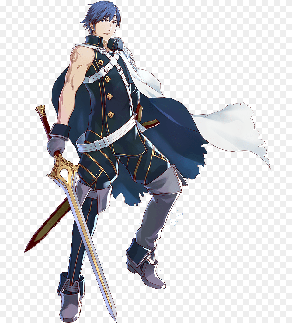 Project X Zone 2 Lucina With Chrom Fire Emblem Cosplay, Book, Weapon, Comics, Sword Png