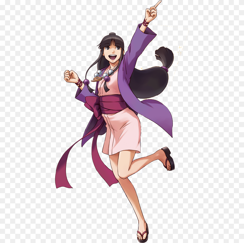 Project X Zone 2 Maya Fey, Adult, Publication, Person, Woman Free Png