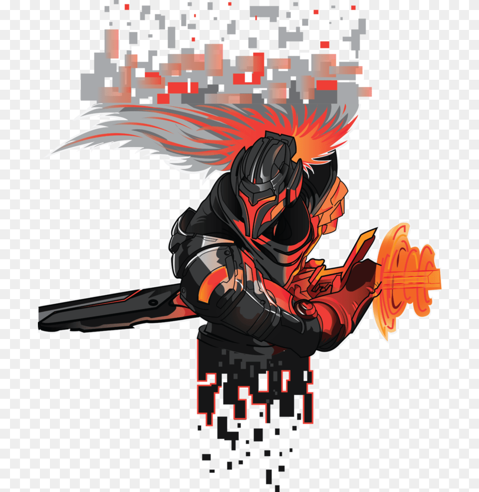 Project Yasuo League Of Legends By Lol Yasuo, Person, Qr Code Png Image
