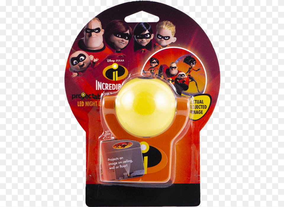 Projectables Disney Pixar Incredibles 2 Light Sensing Led Night Sphere, Adult, Person, Woman, Female Free Png Download