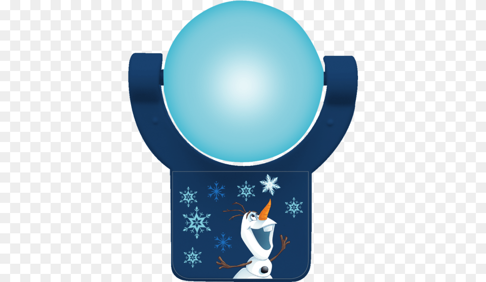 Projectables Frozen Olaf Led Night Light Out Disney Led Projectables Night Light Olaf Blue, Lighting, Outdoors, Nature, Sphere Free Png Download