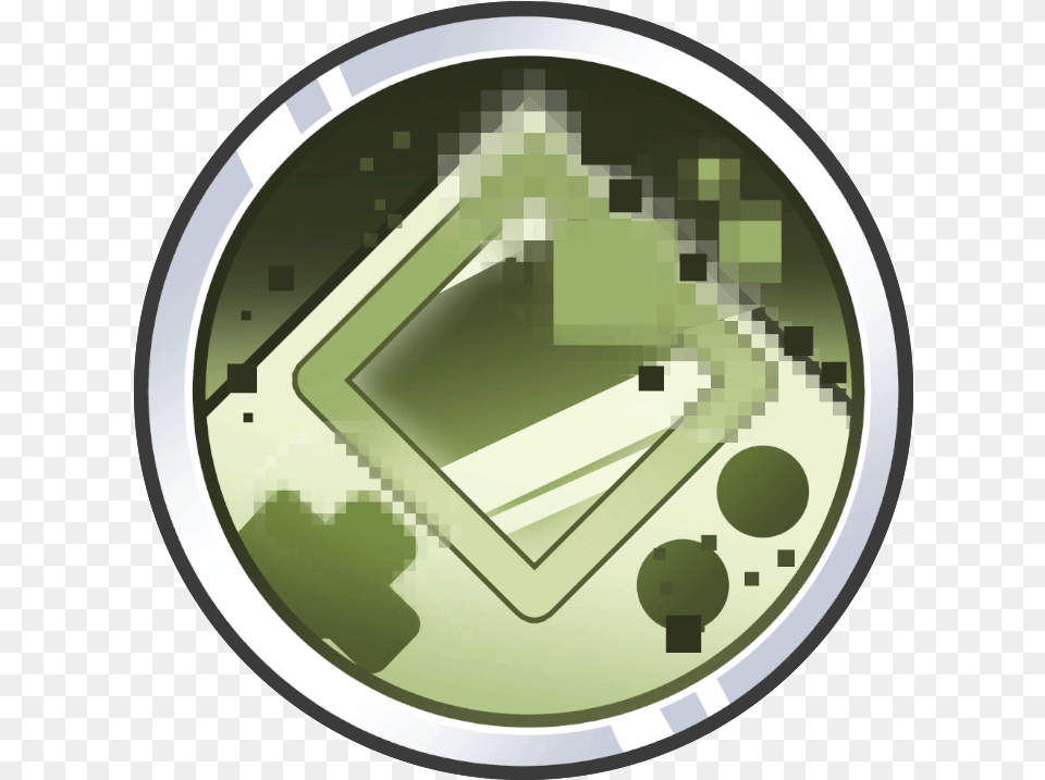 Projectile Badge Circle, Green, Photography, Disk Png