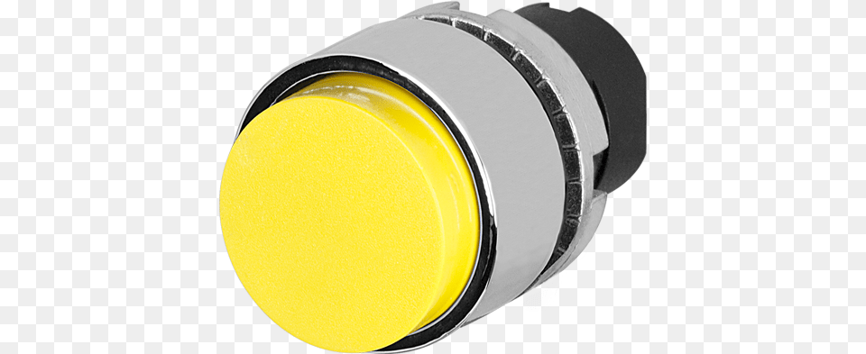 Projecting Push Button Yellow Metal Metal, Electrical Device, Switch Free Transparent Png