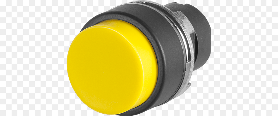 Projecting Push Button Yellow Push Button, Electrical Device, Switch Png