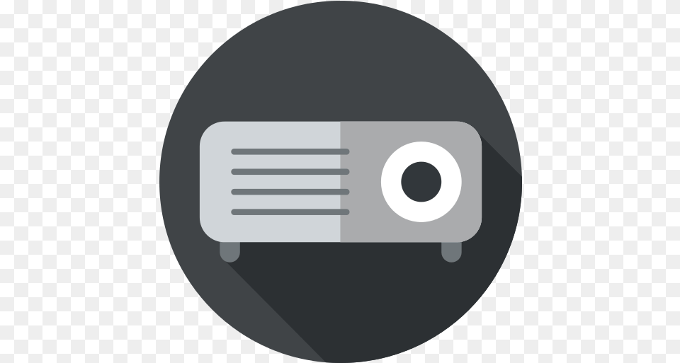 Projector Icon Circle, Electronics Png