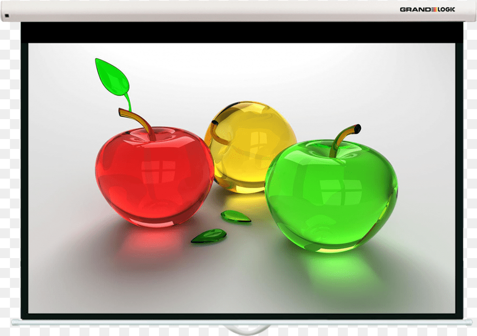 Projector Screen Logic 10 Ft Logic Projector Screen Price, Apple, Food, Fruit, Plant Png Image