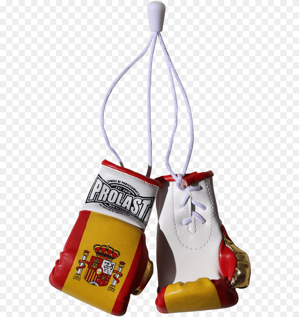 Prolast Spain Mini Boxing Gloves Christmas Stocking, Accessories, Bag, Handbag, Clothing Png Image