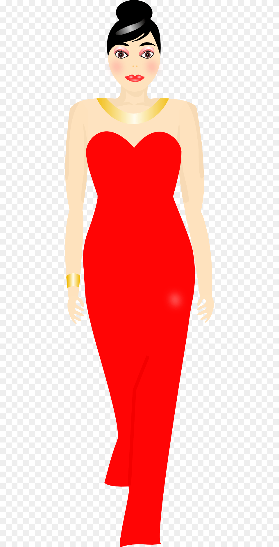 Prom Clip Art, Adult, Person, Formal Wear, Female Free Transparent Png
