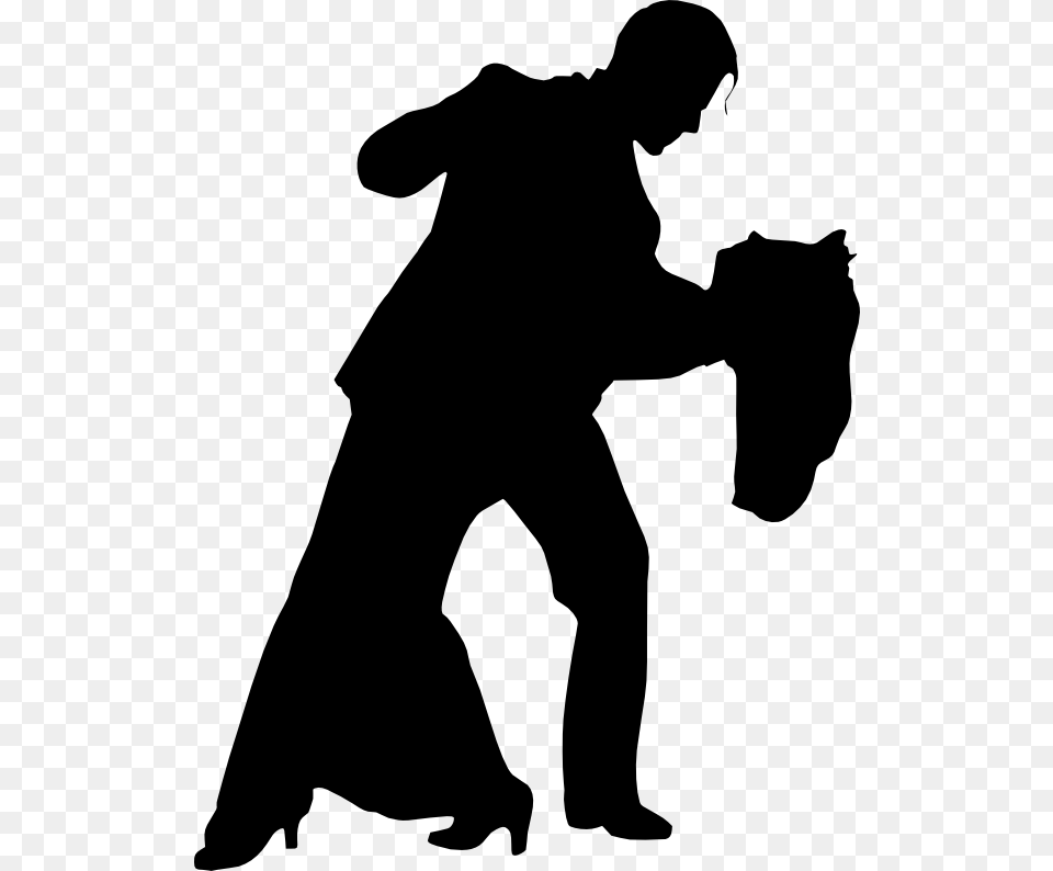 Prom Clipart Prom Night Man And Women Dancing, Silhouette, Person, Martial Arts, Sport Free Transparent Png