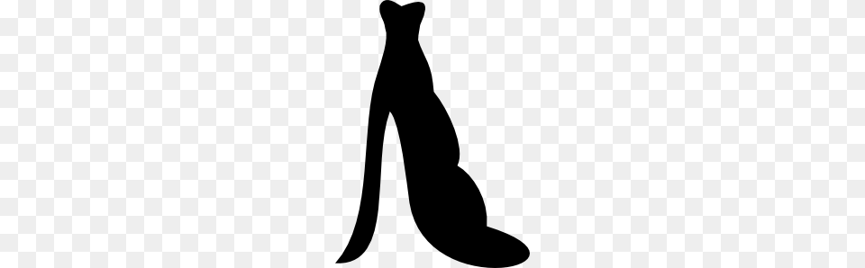 Prom Dress Clip Art Craftssewing, Silhouette, Animal, Cat, Mammal Free Png