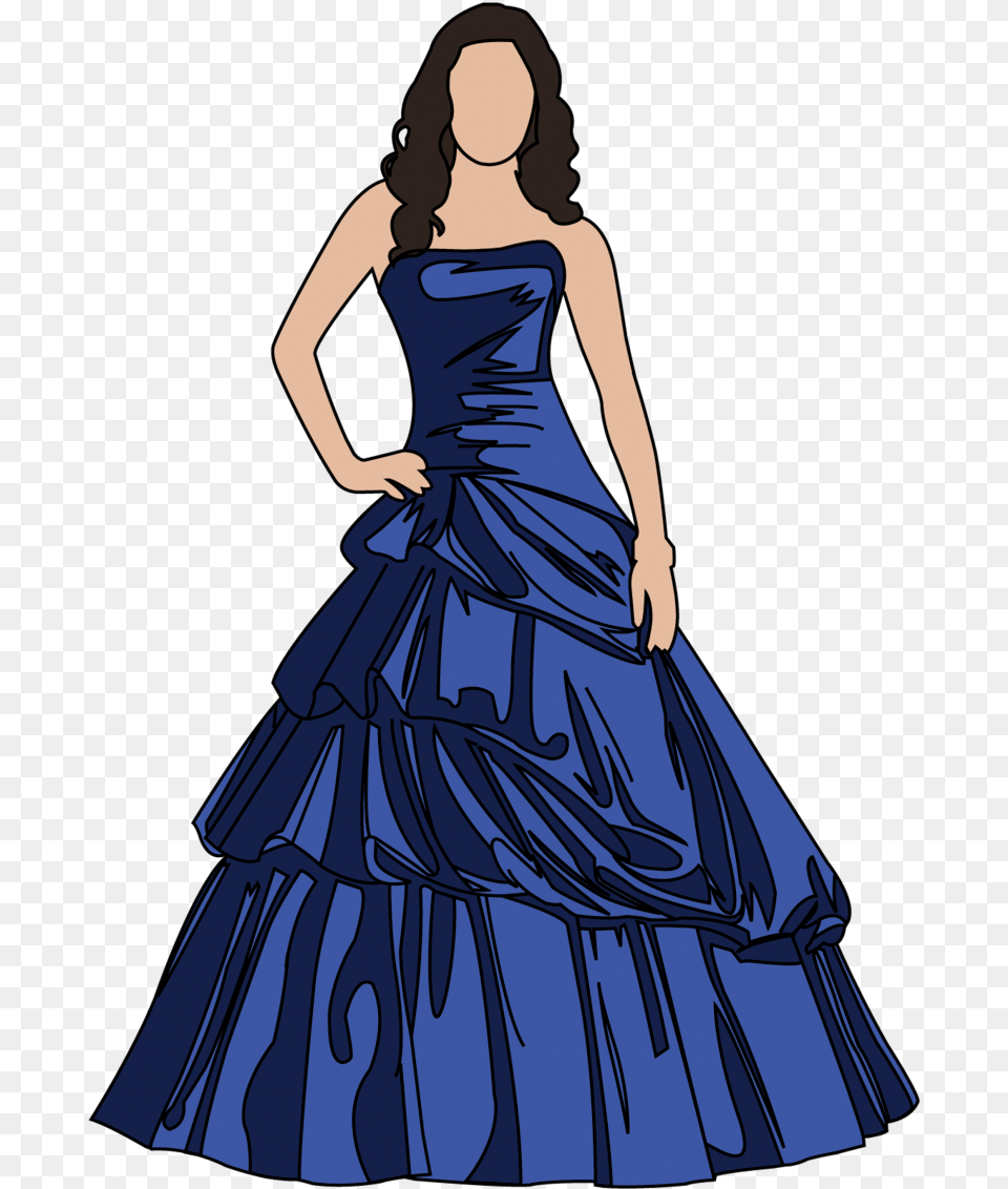 Prom Dress Clipart, Formal Wear, Clothing, Evening Dress, Fashion Free Png
