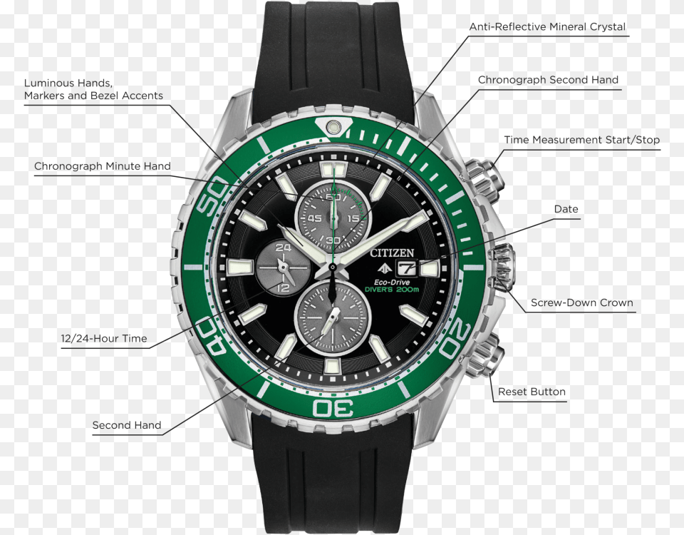 Promaster Diver Alternate View Citizen Promaster Chrono Diver, Arm, Body Part, Person, Wristwatch Free Png Download