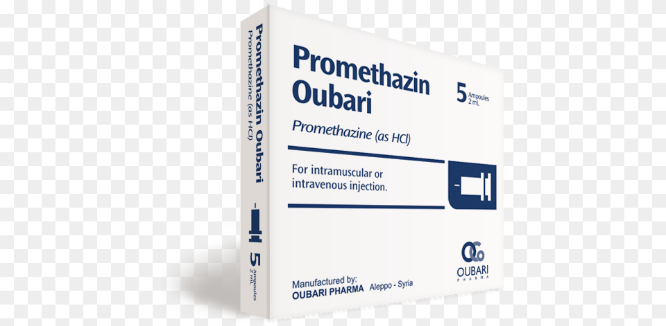 Promethazin Oubari Ampoules Ranitidine 1 Amp, Text, Business Card, Paper Png Image