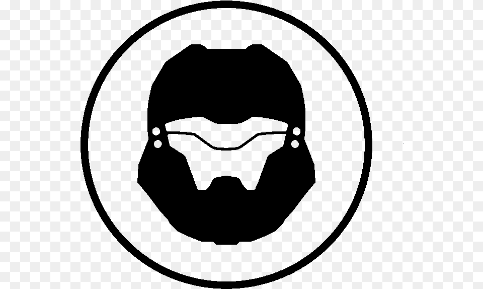 Promethean Vision Allows The User To See Through Walls Halo Spartan Helmet Icon, Gray Free Png Download