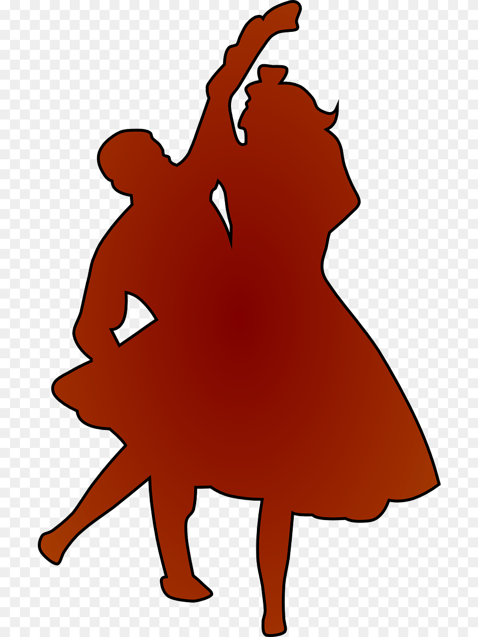 Promise Day Romantic Couple Silhouette Salsa Dance, Dancing, Leisure Activities, Person, Adult Free Transparent Png