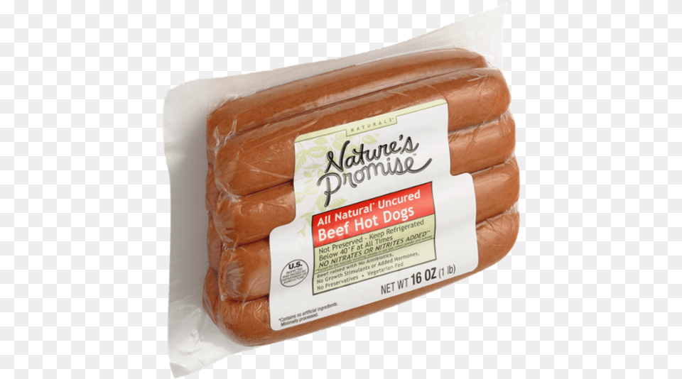 Promise From Beef Hot Dogs Uncured, Food, Hot Dog Free Transparent Png