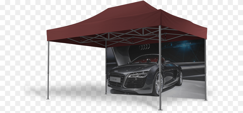 Promo Tent Car, Canopy, Transportation, Vehicle, Machine Png Image
