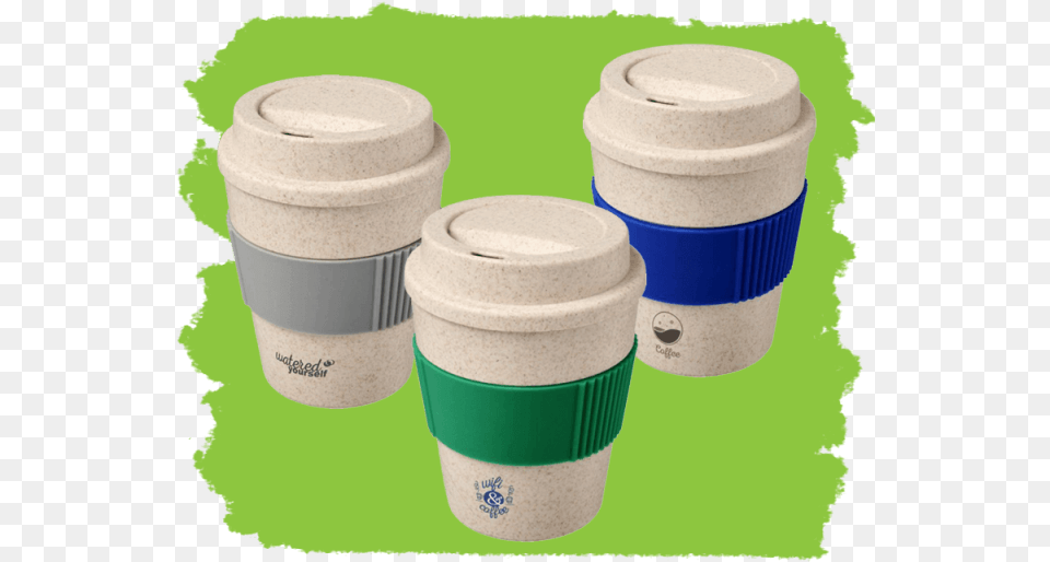 Promotional Wheat Straw Coffee Cups Recycle Roll Up Banners, Jar, Cup, Disposable Cup Png Image