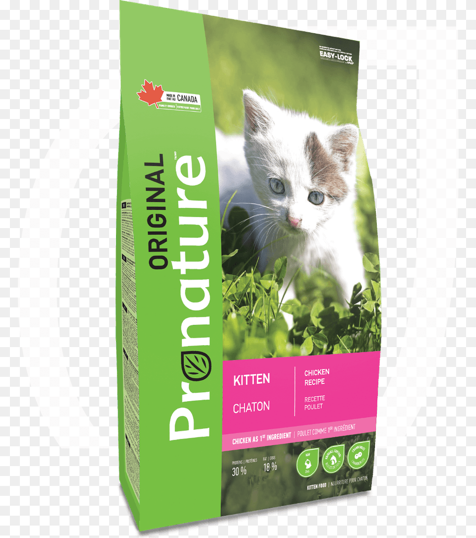 Pronature Original Kitten Chicken Pronature Kitten Cat Food, Plant, Herbal, Herbs, Advertisement Free Png Download