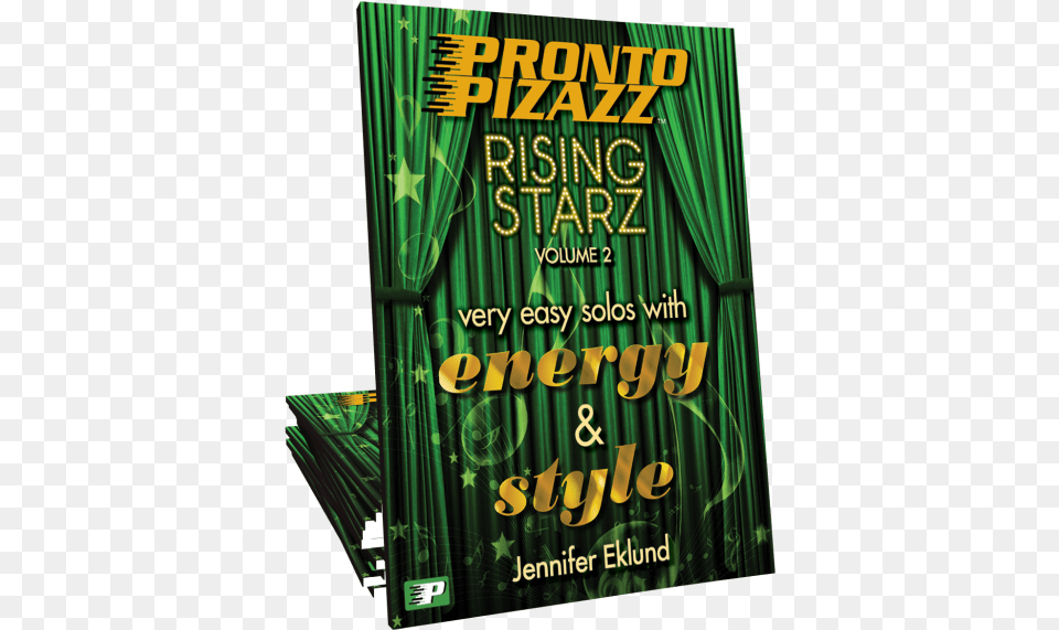 Pronto Pizazz Rising Starz Banner, Advertisement, Poster, Book, Publication Png