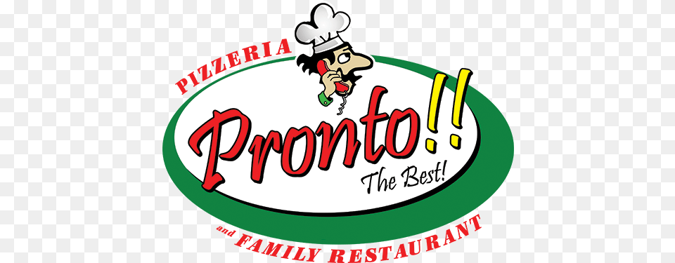 Pronto Pizza Cartoon Free Transparent Png