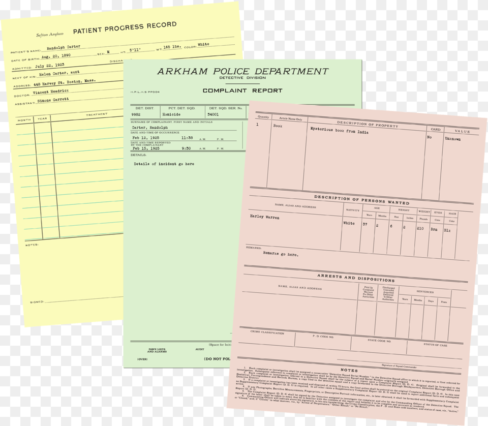 Prop Police Documents, Text, Document, Invoice, Page Png Image