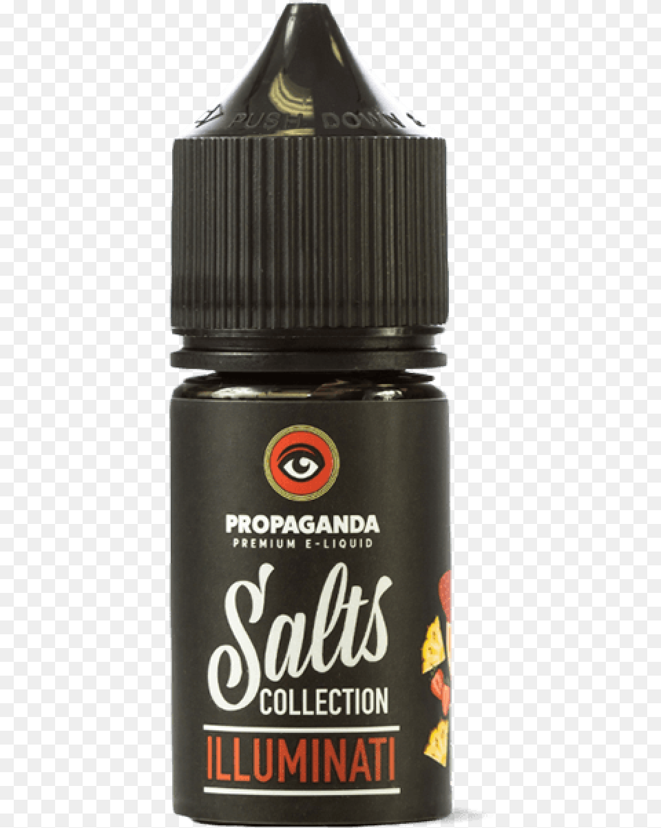 Propaganda Salts Illuminati Propaganda Salt Nic Wild Fire, Bottle, Ink Bottle, Cosmetics, Perfume Free Png Download