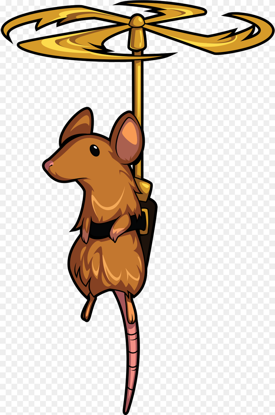 Propeller Rat Shovel Knight, Animal, Kangaroo, Mammal, Rodent Free Png