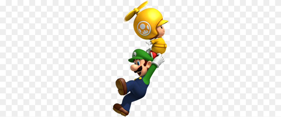 Propeller Toad Luigi New Super Mario Bros Nintendo Wii, People, Person, Game, Super Mario Free Png