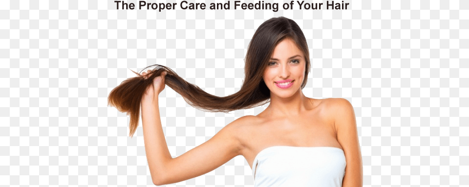 Properly Caring For And Feeding Your Hair Will Prevent Rapunzel Coconut Oil For Hair Growth Also Contains, Person, Ponytail, Adult, Female Png Image