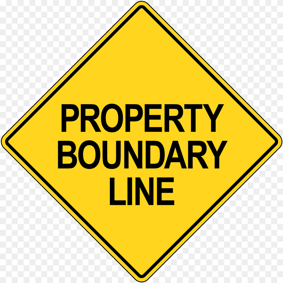 Property Boundary Line Markers Meaning Narrow Bridge Sign, Symbol, Road Sign Free Transparent Png