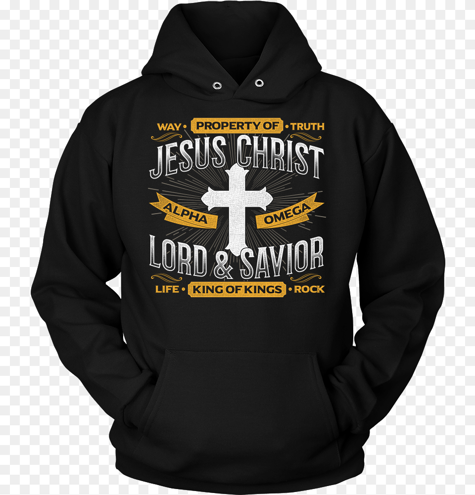 Property Of Jesus Christ Hoodie Goku Ultra Instinct Shirt, Clothing, Hood, Knitwear, Sweater Free Png Download