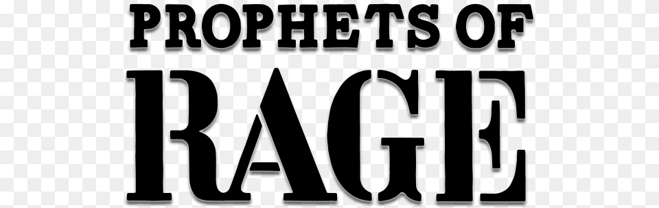 Prophets Of Rage Prophet Of Rage Logo, Text Png Image