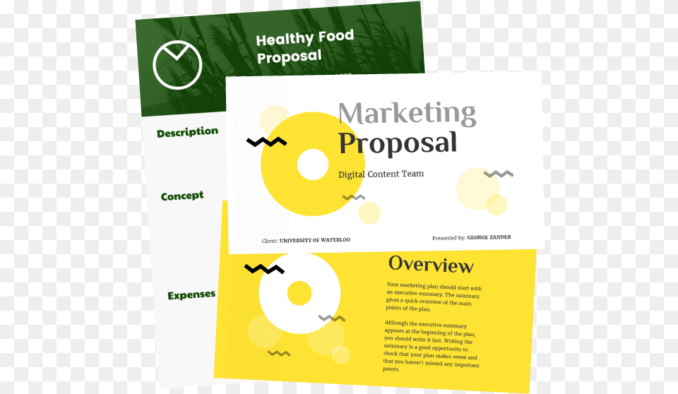 Proposal Image1 Venngage Circle, Advertisement, Poster Free Png Download