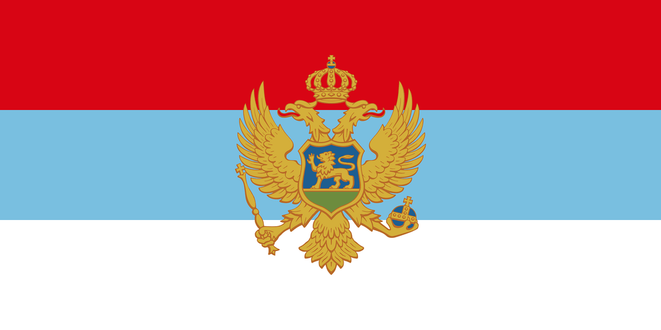 Propose Flag Of Montenegro Clipart, Emblem, Symbol, Logo, Badge Free Transparent Png