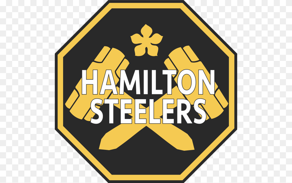 Proposed Hamilton Steelers Logo Hamilton Steelers, Sign, Symbol, Badge Free Png