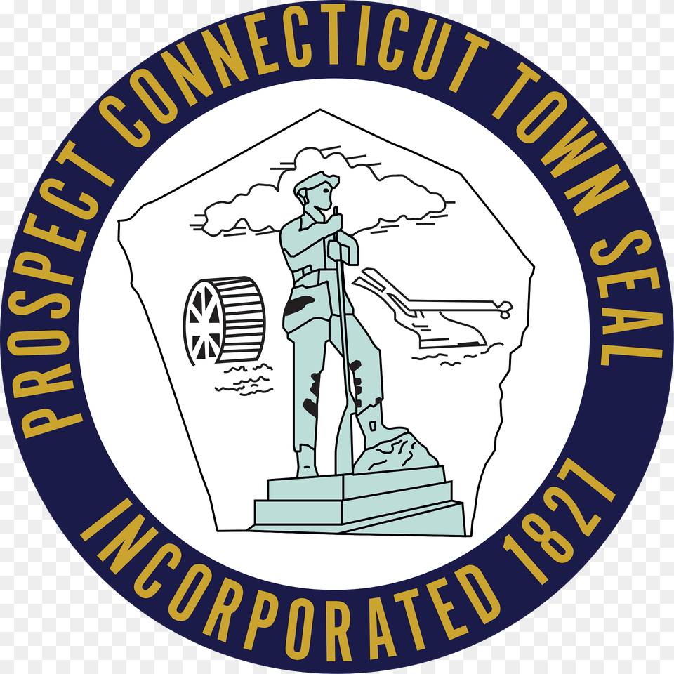 Prospect Ct Seal Clipart, Person, Logo, Architecture, Building Png