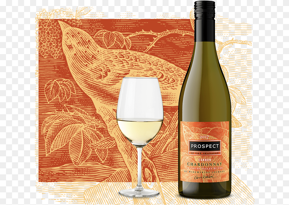 Prospect Winery Chardonnay Wine Glass, Alcohol, Beverage, Bottle, Liquor Free Transparent Png