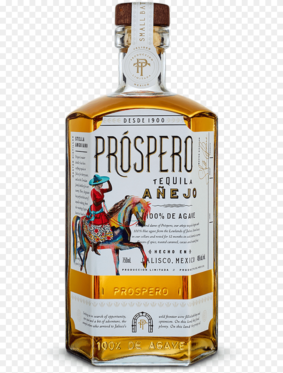 Prospero Anejo Tequila Prospero Tequila, Adult, Person, Liquor, Woman Free Transparent Png