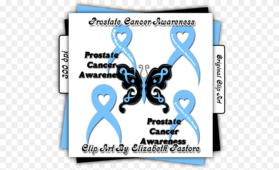 Prostate Cancer Ribbon Image Awareness Ribbon, Text, Advertisement, Poster Free Transparent Png