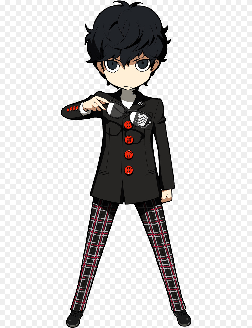 Protagonist Persona 5 Megami Tensei Wiki Fandom Persona Q2 Character Art, Publication, Book, Comics, Person Free Png Download