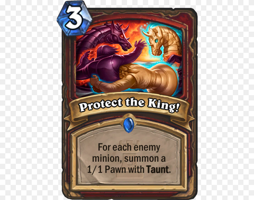 Protect The King Hearthstone, Book, Publication, Adult, Male Png