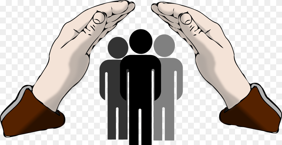 Protecting Hand, Person, Body Part, Finger, Clothing Free Png Download