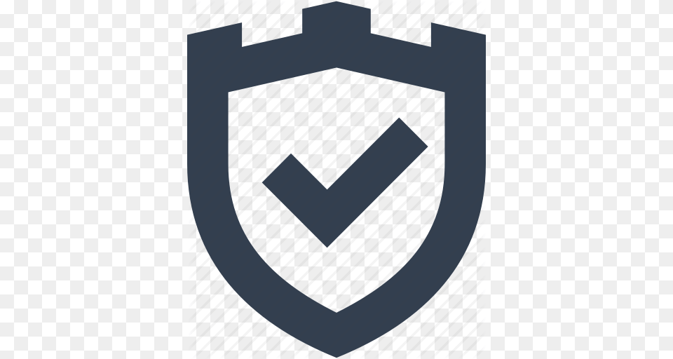 Protection Secure Shield Shopping Icon, Emblem, Symbol Free Transparent Png