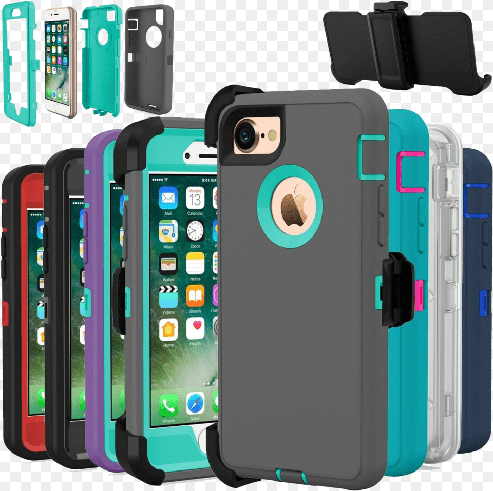Protective Shockproof Belt Clip Holster Otterbox Case Iphone 7 Girls, Electronics, Mobile Phone, Phone Png