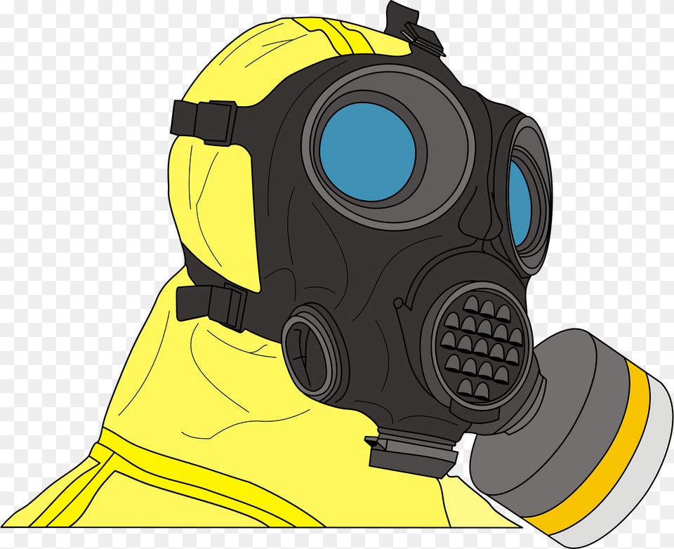 Protective Suit Clipart, Gas Mask, Person Free Transparent Png