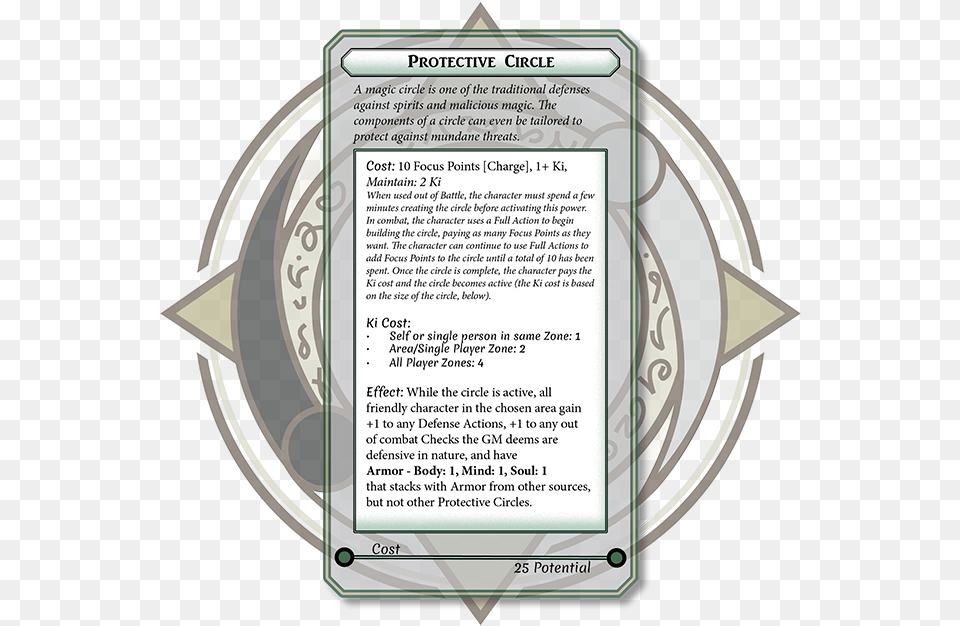 Protectivecircleblog Sm Warding Circle, Page, Text Free Png